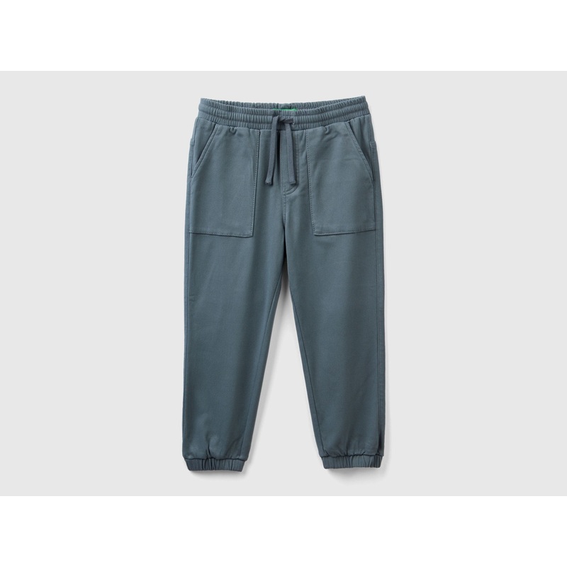Joggers With Drawstring And Maxi Pockets