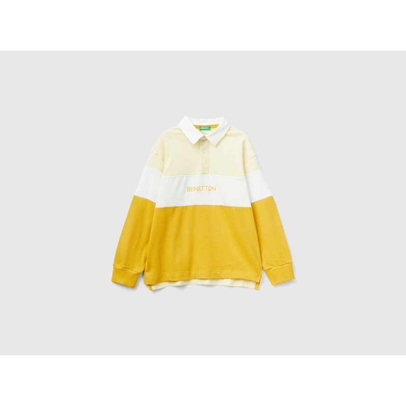 Yellow Regular Fit Polo