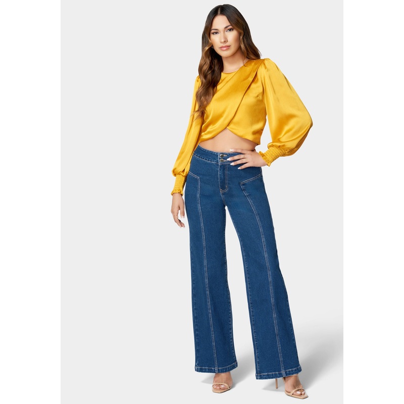 High Waist Wide Leg Jean