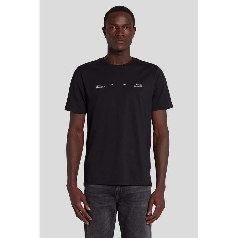 Logo Tee Cotton Black
