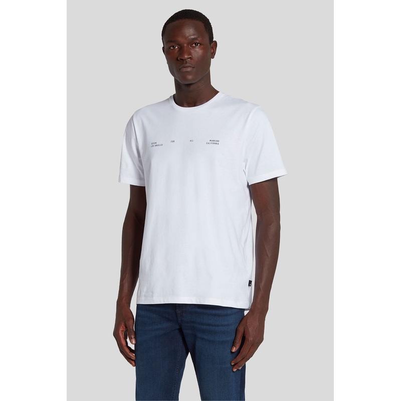Logo Tee Cotton White