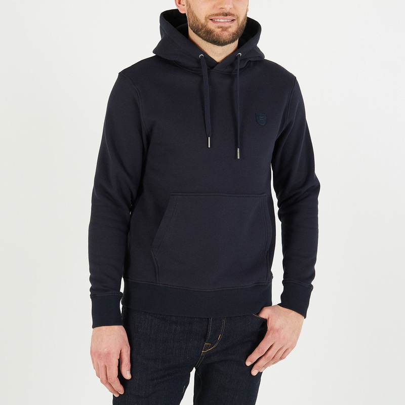 Plain Navy Blue Hoodie