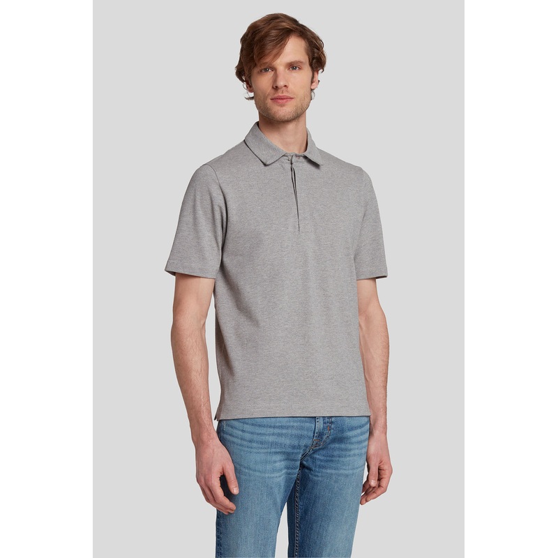 Polo Piquet Grey Melange