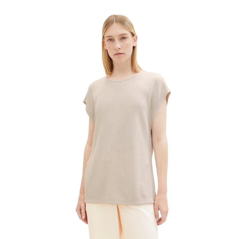 Blouse With Cap Sleeve