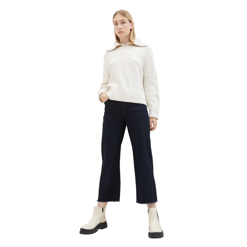 Cropped Loose Fit Jeans
