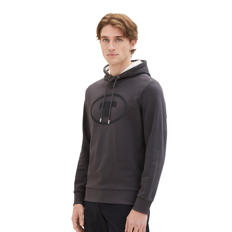 Hoodie With Center Logo