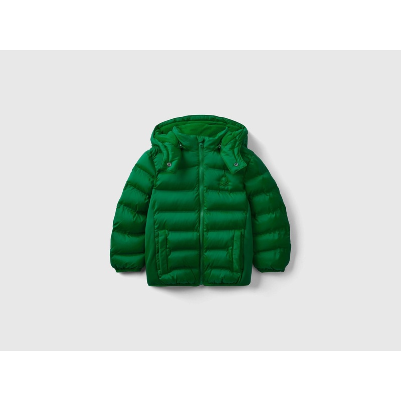 Jacket With Neoprene Details