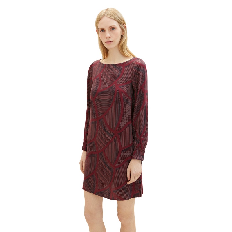 Printed Blouse  Short Dress