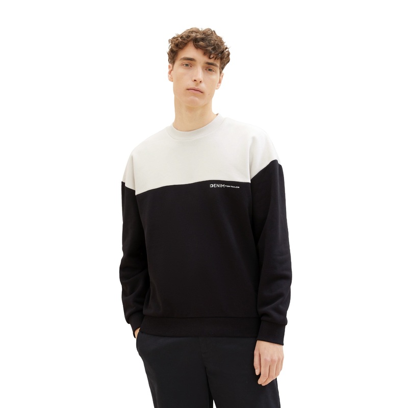 Relaxed Colorblock Sweater