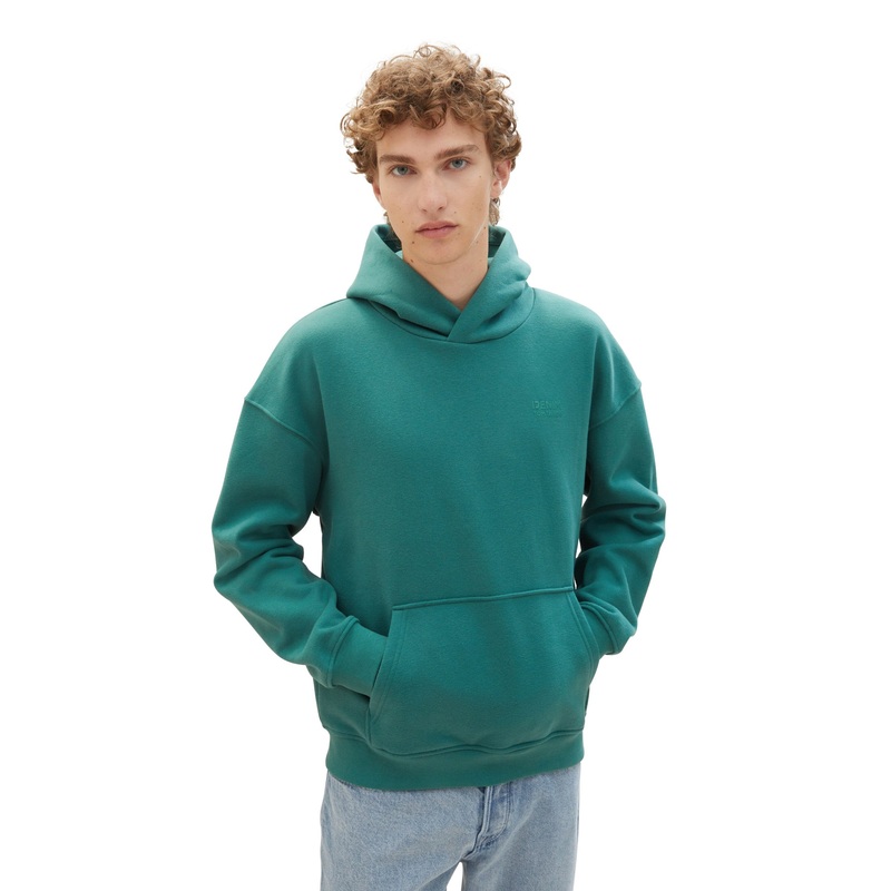Relaxed Hoodie With Print