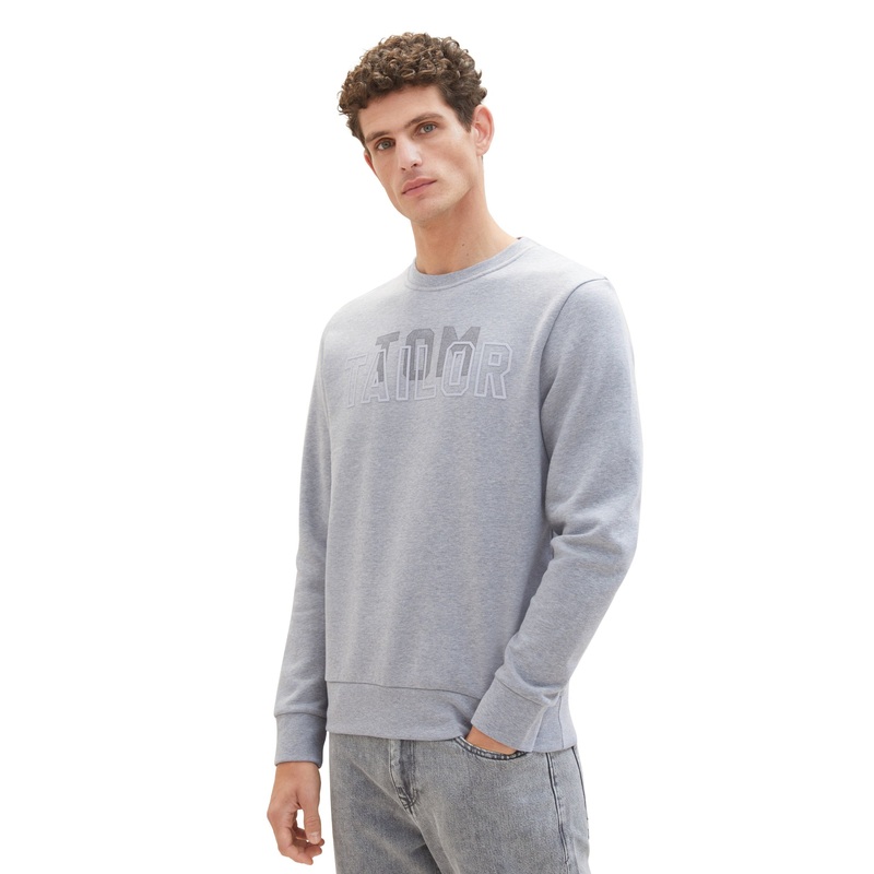 Sweatshirt With Center Logo