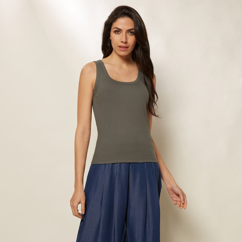 Hunter Green Tank Top