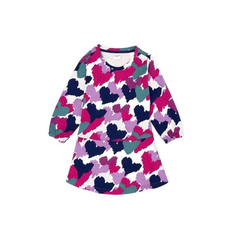 Multi-Color Knitting Dress