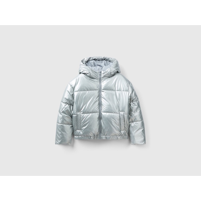 Padded Jacket In Glossy Nylon