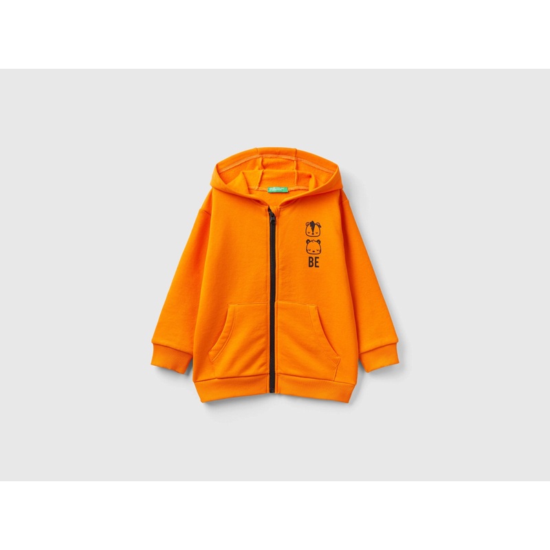 Printed Warm Hoodie