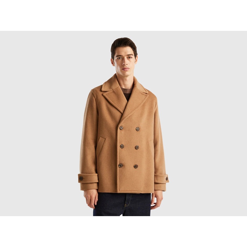 Shetland Wool Blend Jacket