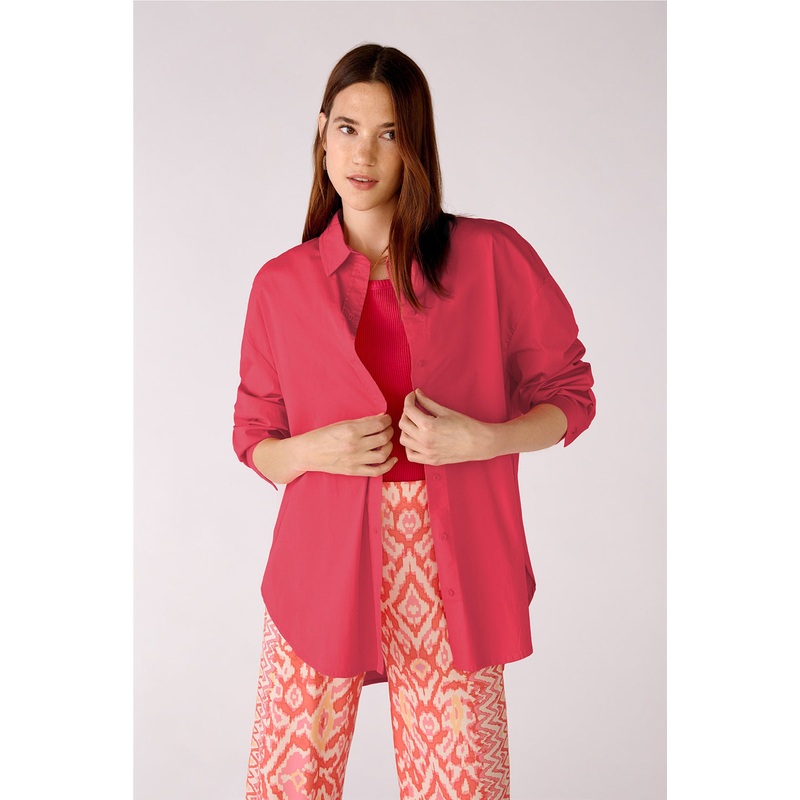 Shirt Blouse In Cotton Stretch Quality
