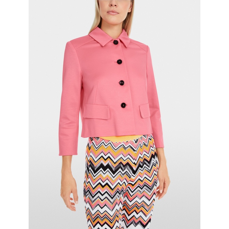 Short Jacket with Kent Collar