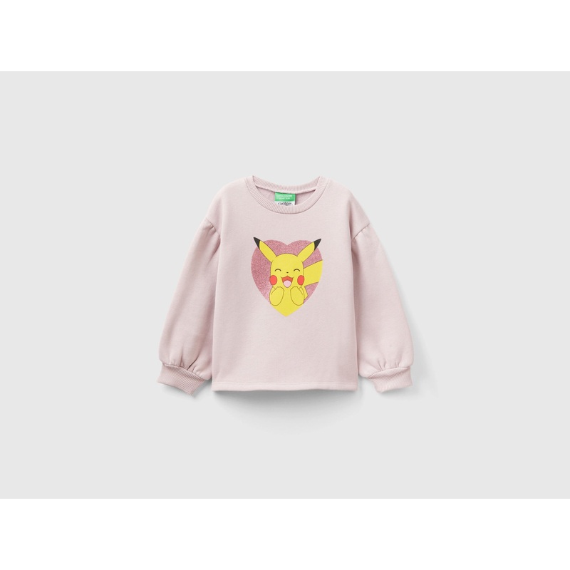 Warm Pokmon Sweatshirt With Wide Sleeves