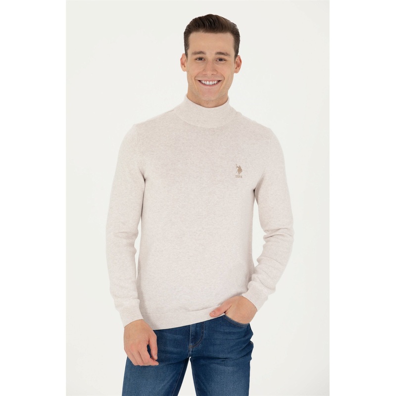 Beige Pullover