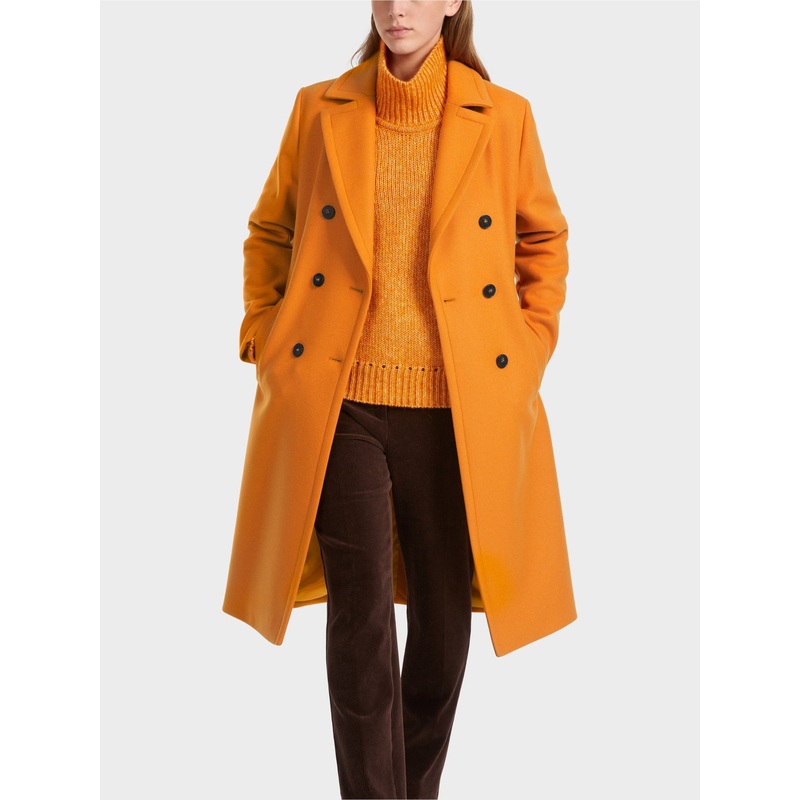 Coat With Large Lapel