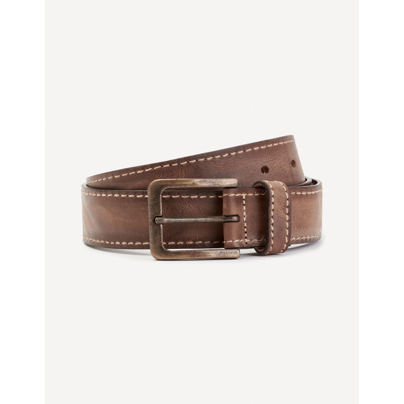 Leather Belt - Brown