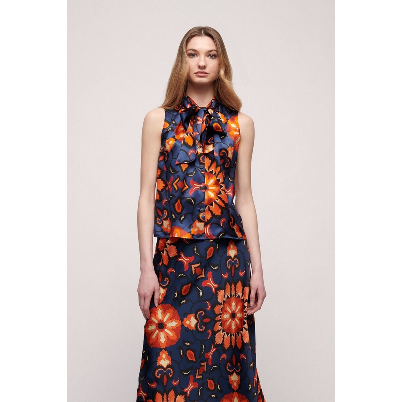 Lumba Silk Top