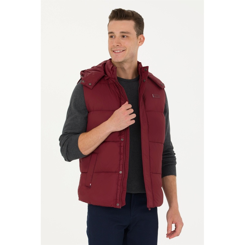 Red Woven Vest