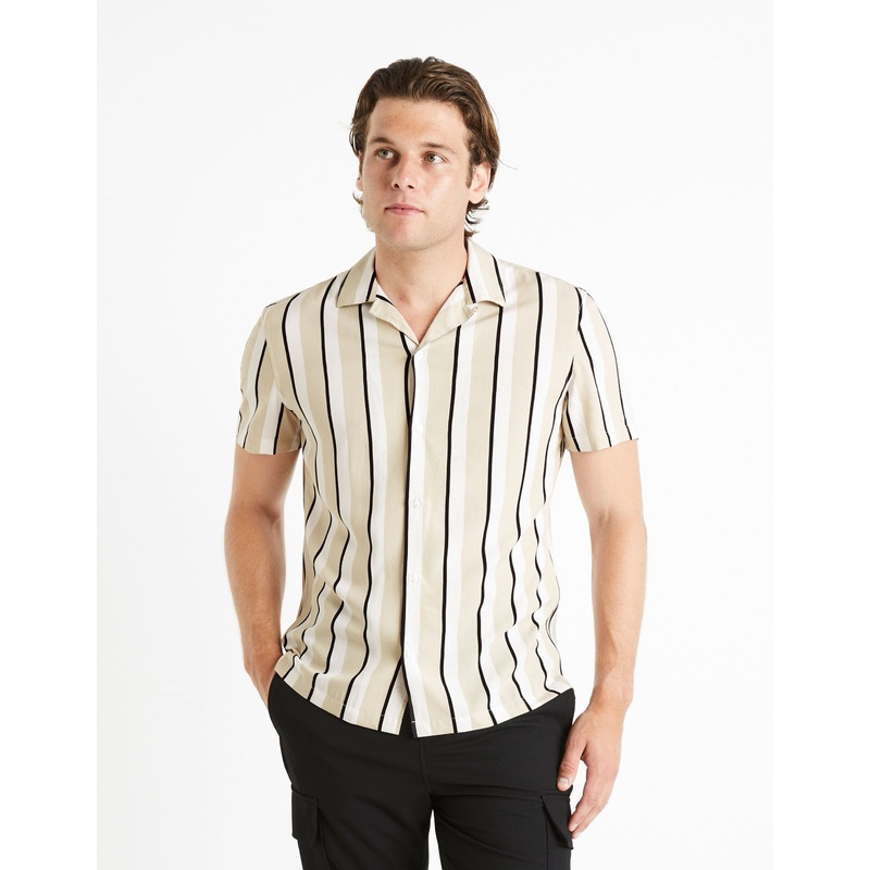 Regular Shirt - Beige