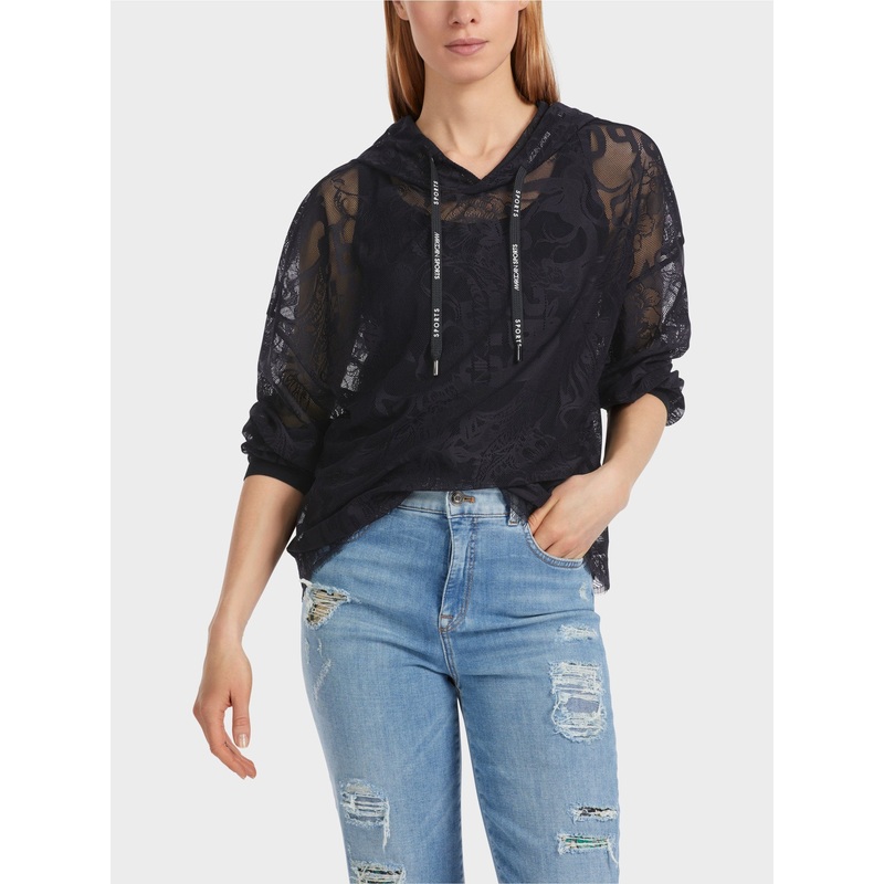 Tulle Lace Hoodie