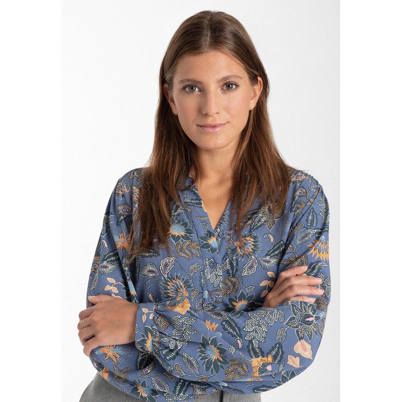 Viscose Blouse In Paisley Print