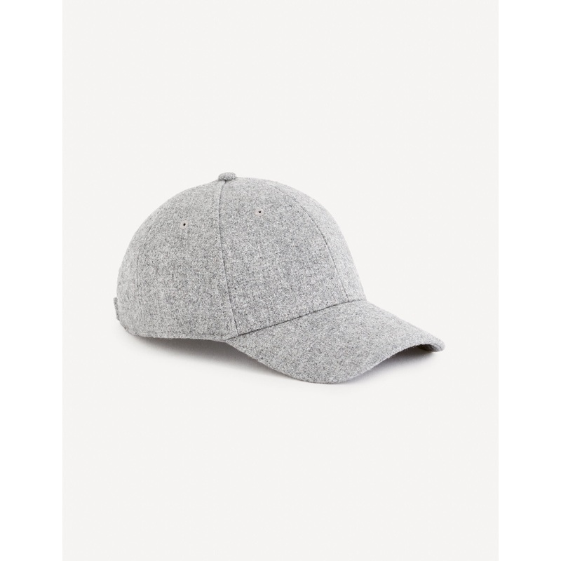 Checked Beret - Anthracite