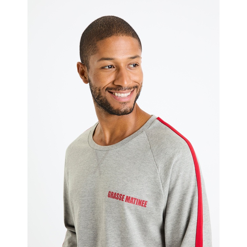 Long-Sleeved Pajamas And Pants - China Gray