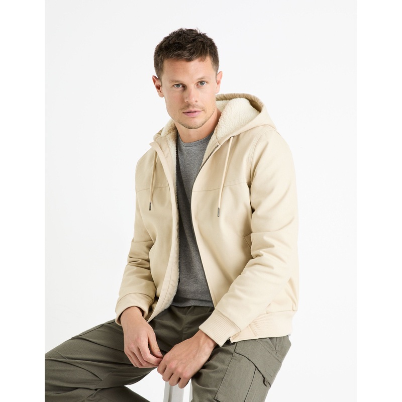 Sherpa Lined Down Jacket