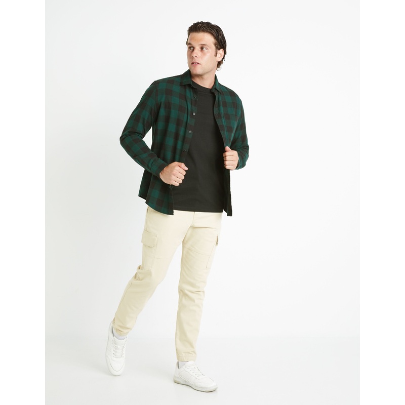 Slim Cargo Pants - Sand
