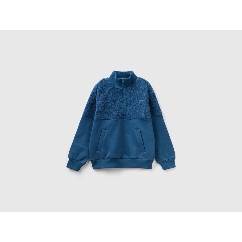 Warm Half-Zip Sweatshirt