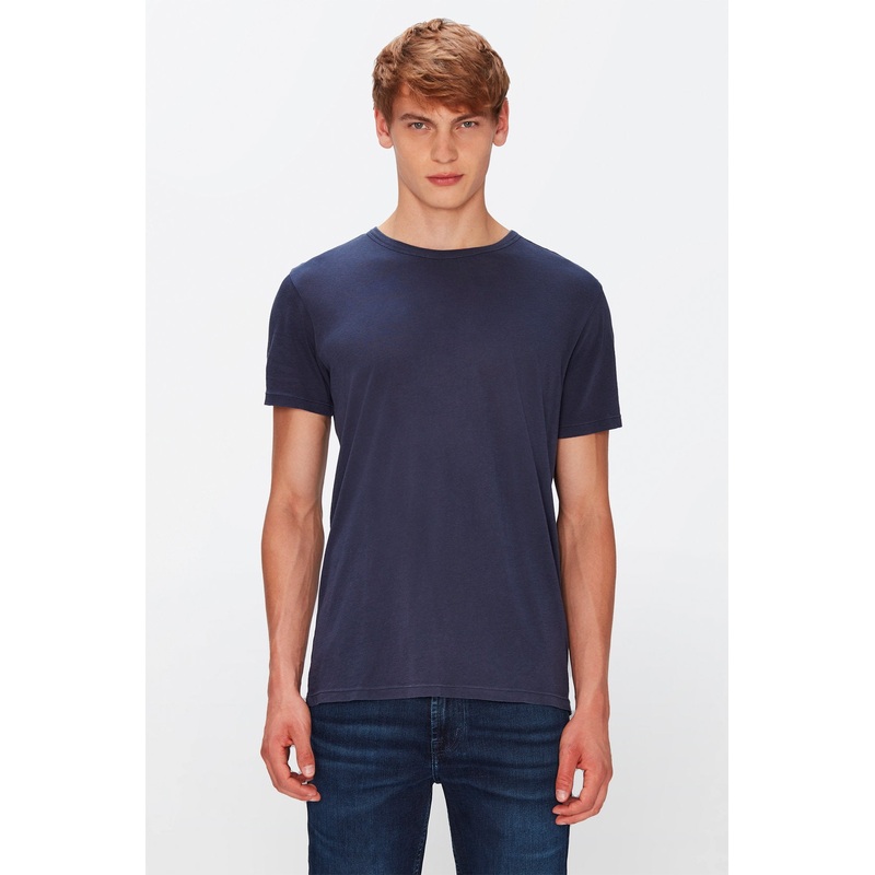 Featherweight Tee Cotton Navy