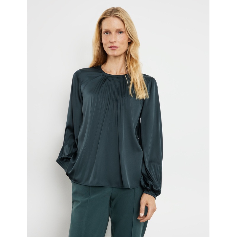 Flowing Pleated Blouse