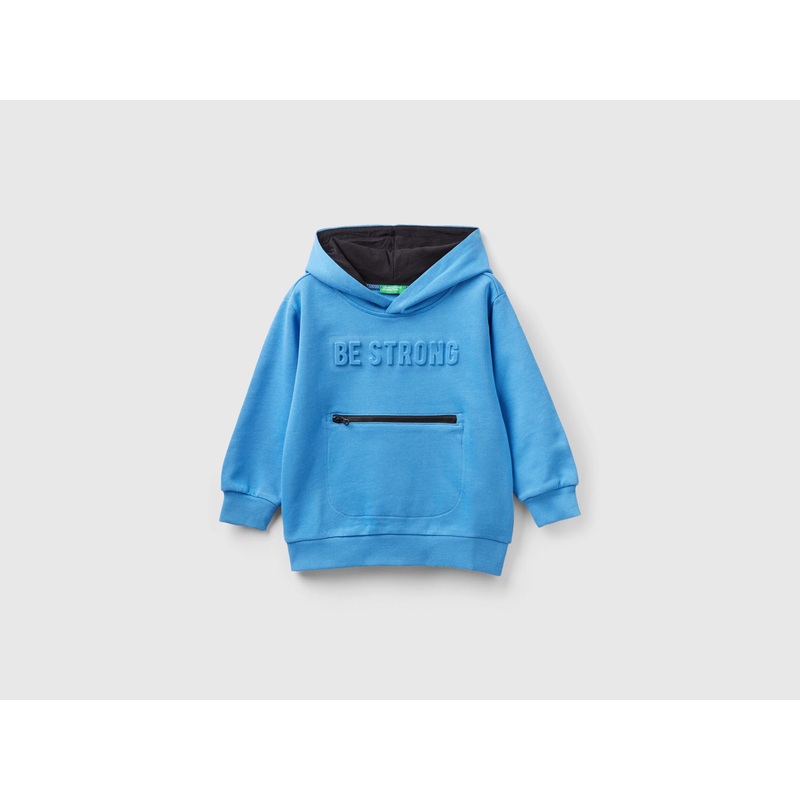 Hoodie With Print And Pocket