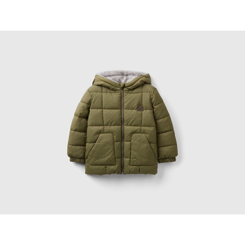 Jacket With Teddy Interior