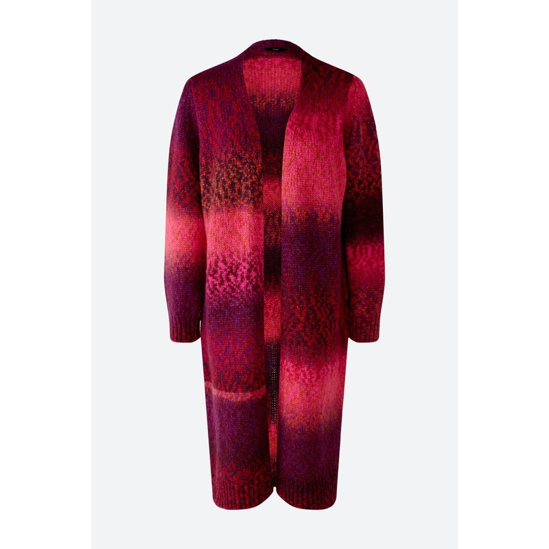 Knitted Coat With Wool And Alpaca