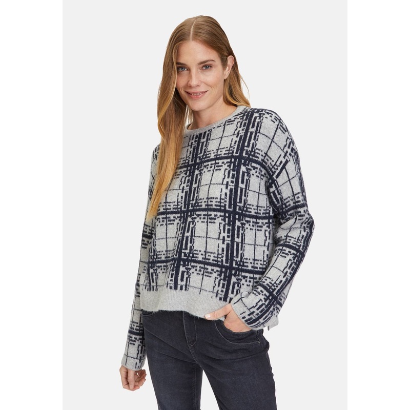 Knitted Sweater In Jacquard