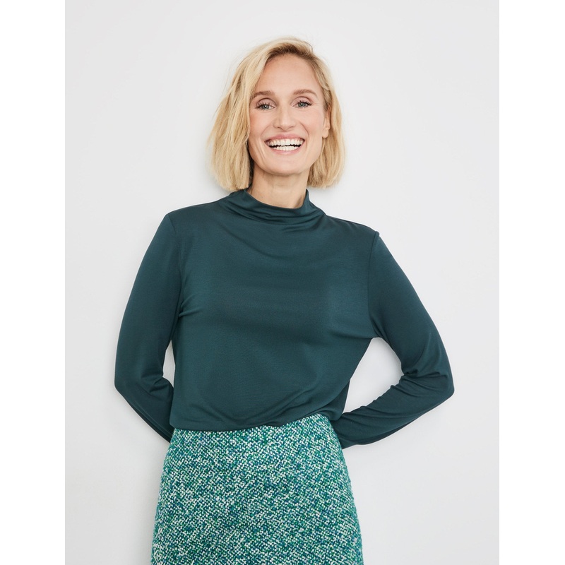 Long Sleeve Turtleneck Top