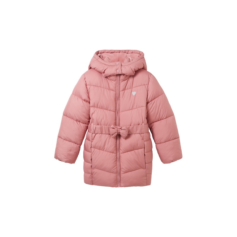 Belted Puffer Coat