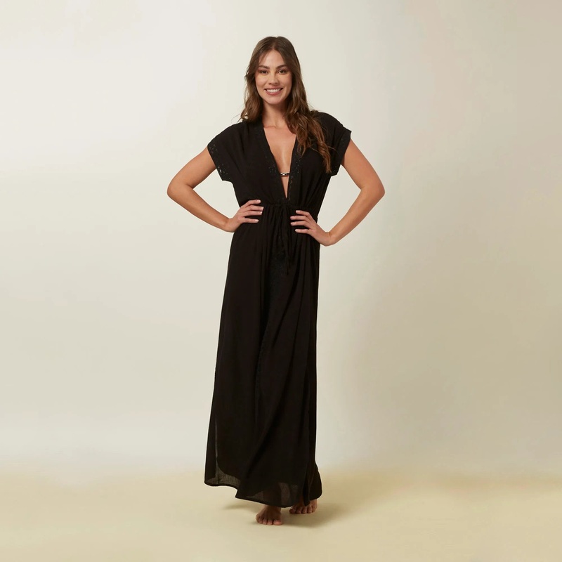 Black Full-Long Dress