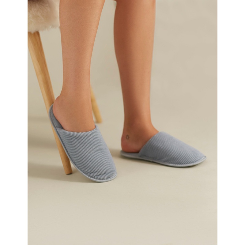 Blue Slippers
