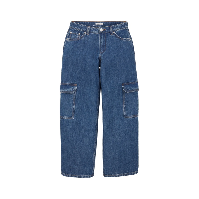 Cargo Denim Pants