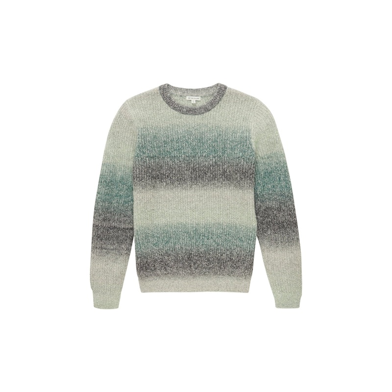 Color Gradient Knit Tops