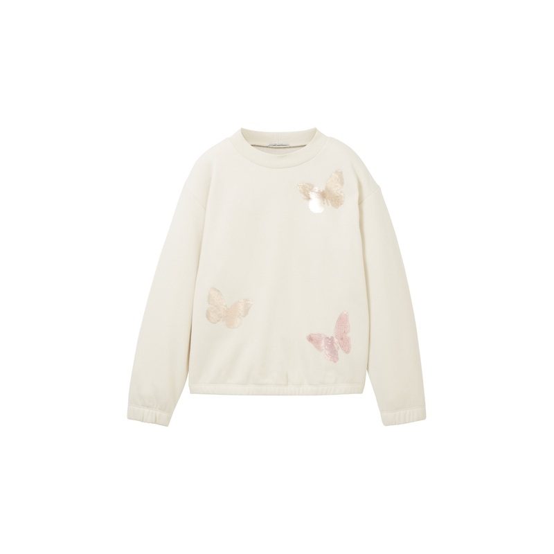 Sequin Artwork Sweatshirt