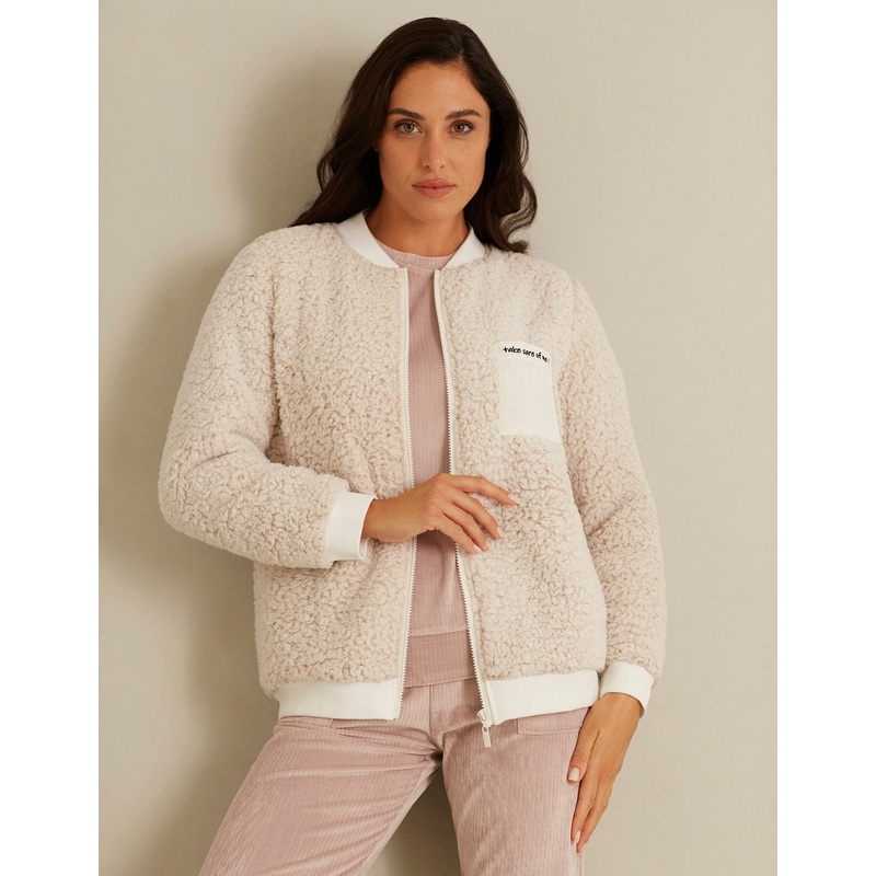 White Bed Jacket